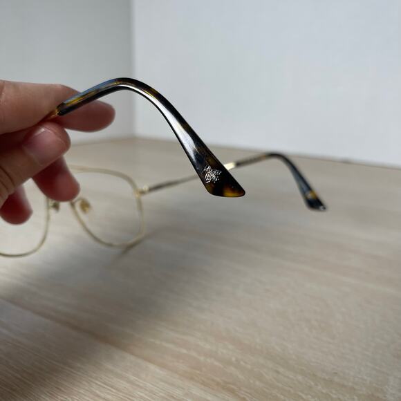 Gucci GG0410SK 005 Aviator Sunglasses Gold Frame Only Bumble Bee Tip 61-16-145 - Picture 6 of 10